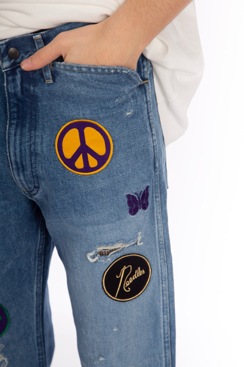 Assorted Patches Jean