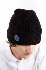 Black Wool Watch Cap