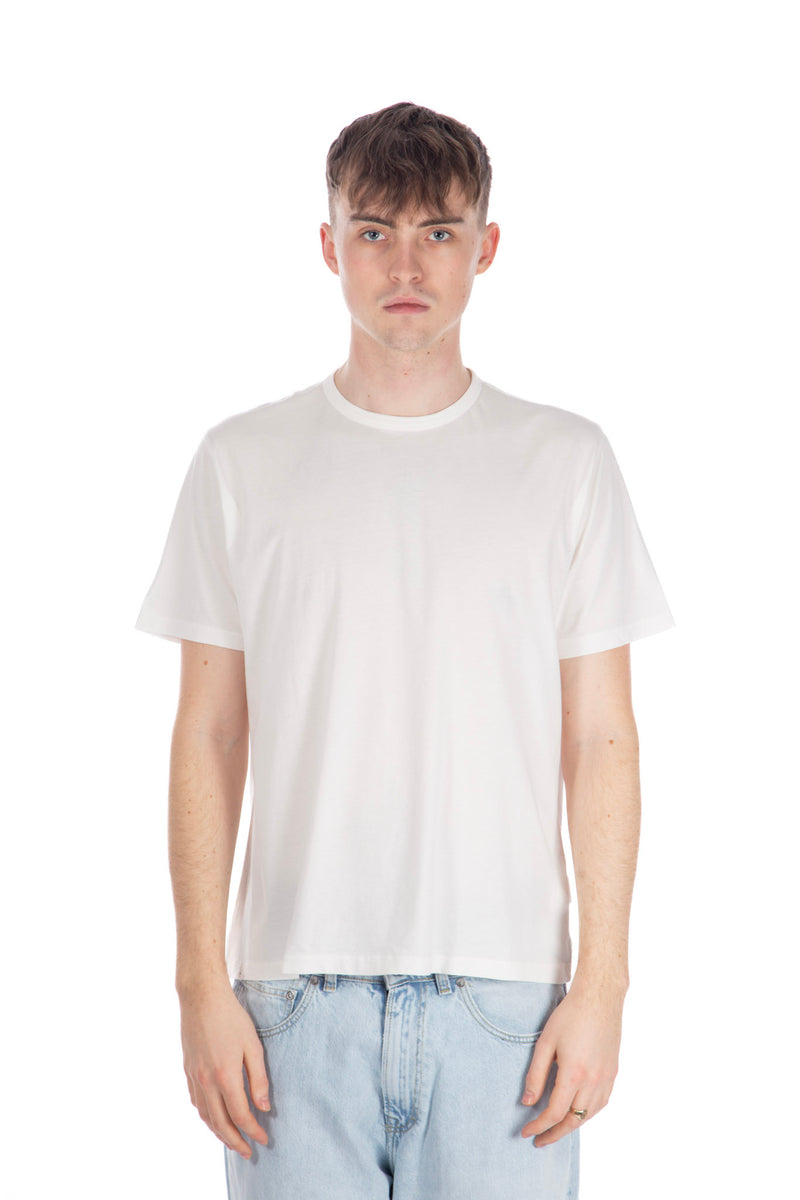 New Box T-shirt White Clean Jersey