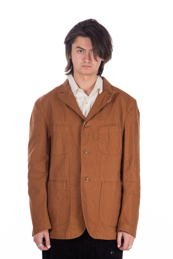 Bedford Jacket Brown 12oz Duck Canvas