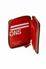 Classic Zip Wallet Huge Logo Red - SA2100HL