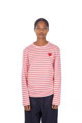Pink Striped Long Sleeve