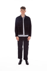 Corduroy Shop Jacket Black