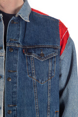 Jean Jacket + Rug Covered Reversible Jacket