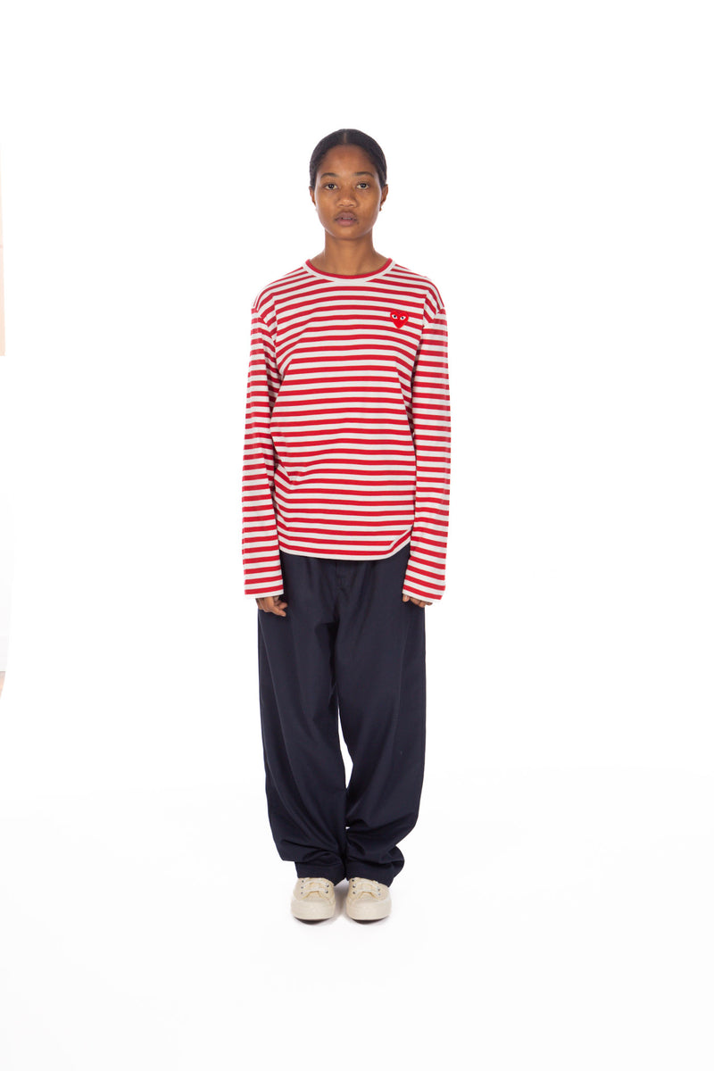 Red Striped Long Sleeve