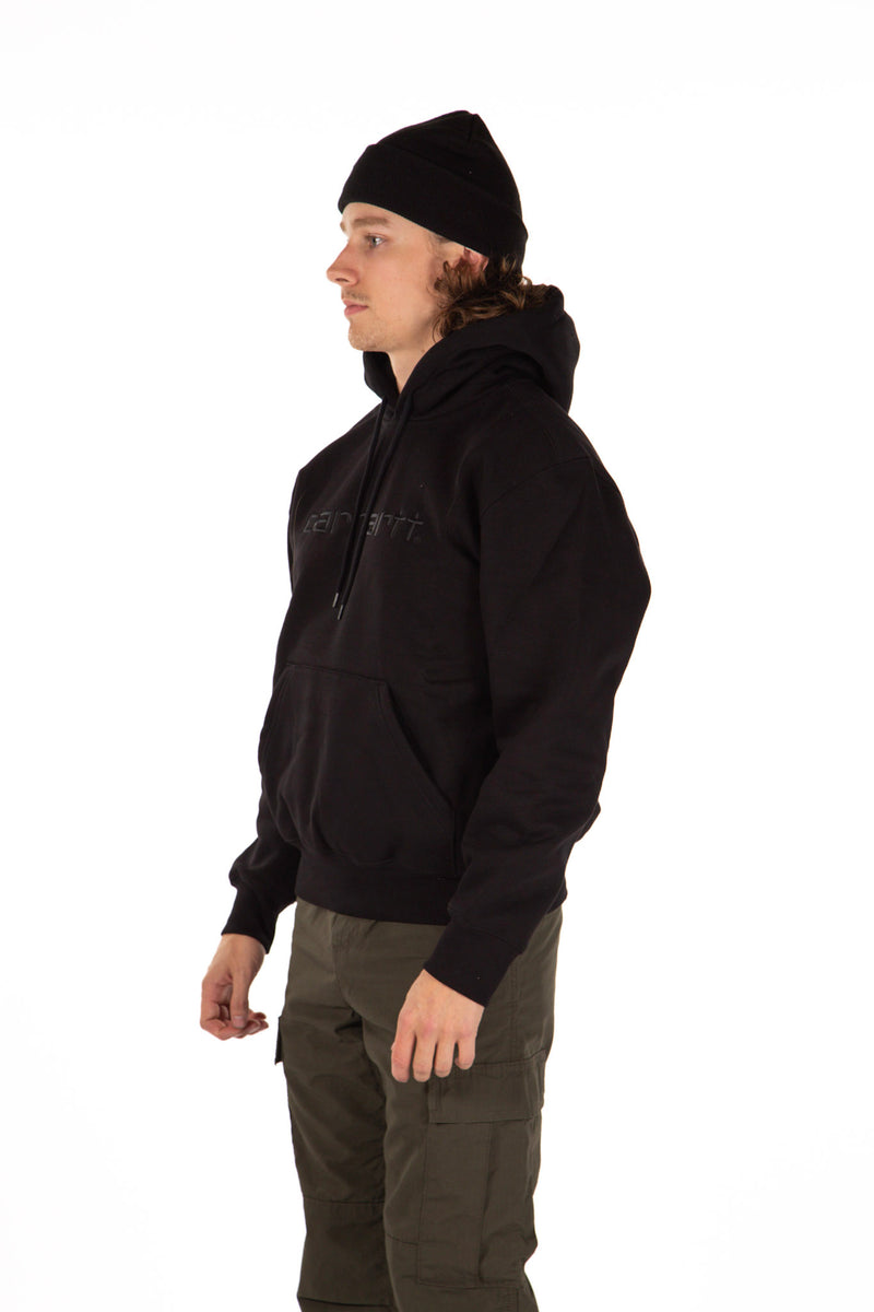 Hooded Carhartt Sweatshirt Black / Black