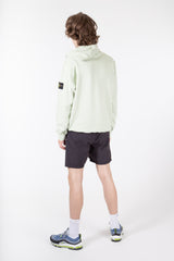 Brushed Cotton Fleece Sweathshirt Pistachio