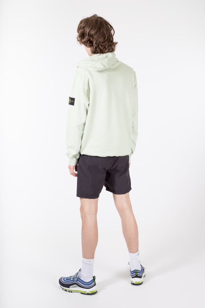 Brushed Cotton Fleece Sweathshirt Pistachio