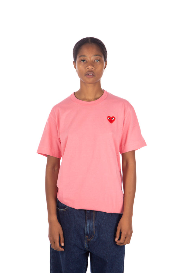Heart Logo Tee Pink / Red