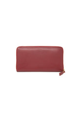 Classic Plain Long Wallet Red - SA0111