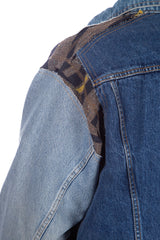 Jean Jacket + Blanket Covered Reversible Jacket