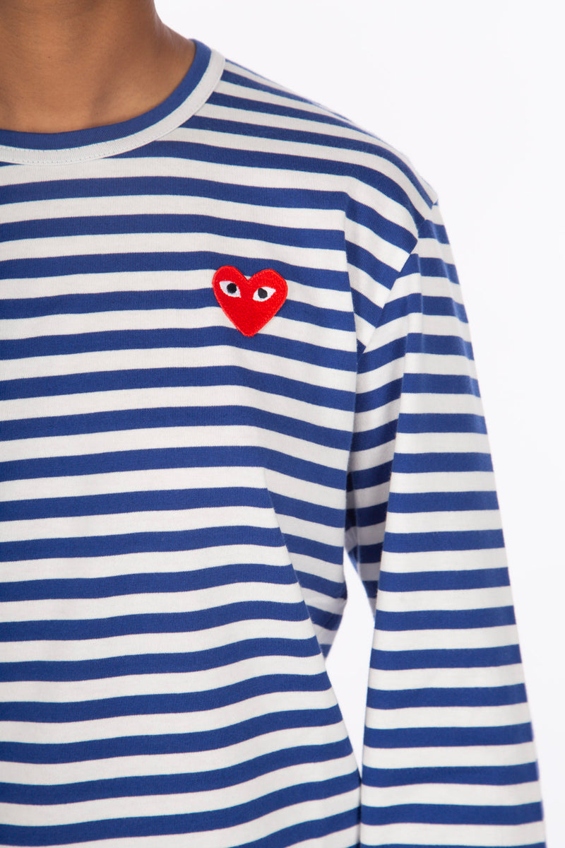 Blue Striped Long Sleeve