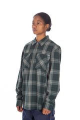 Portland Zip Shirt Green