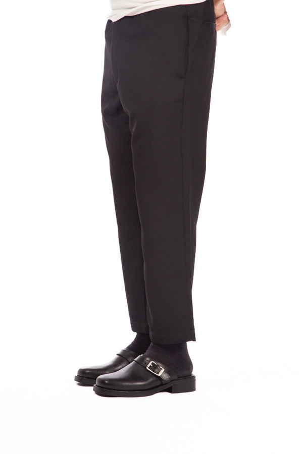 Layover Pant Wool Drill Black