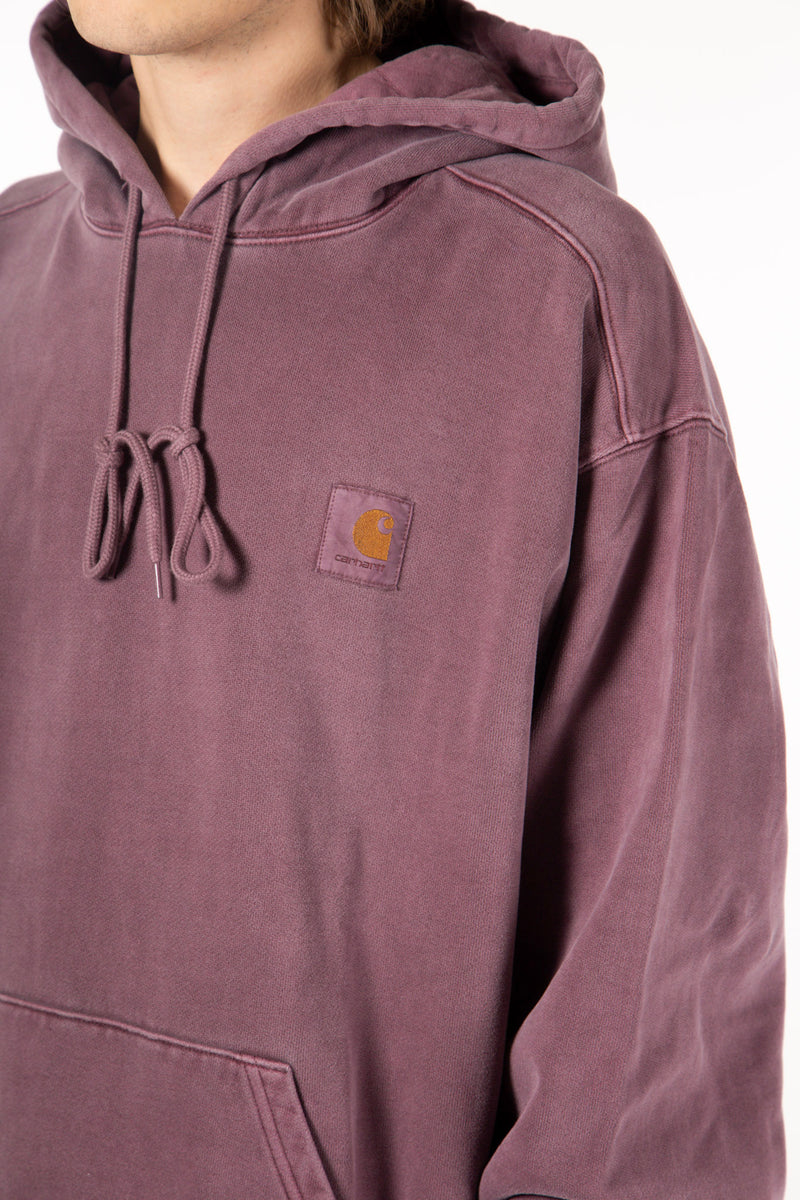 Hooded Vista Sweatshirt Dark Plum
