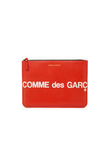 Large Zip Pouch Wallet Huge Logo Red - SA5100HL