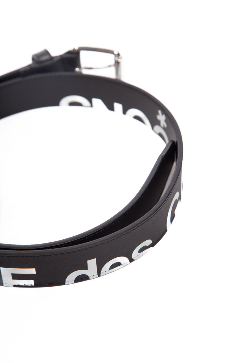 Huge Logo Belt Black