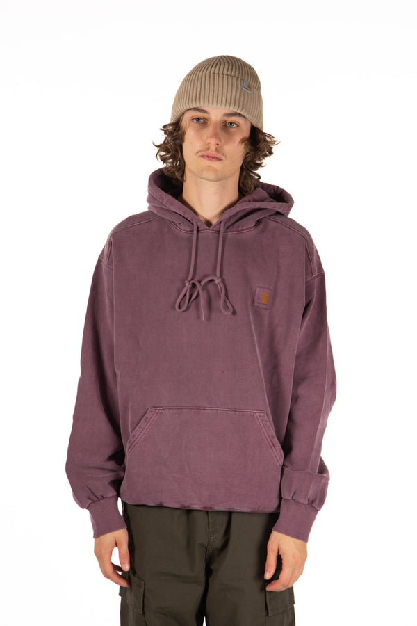 Hooded Vista Sweatshirt Dark Plum