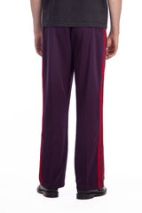 Narrow Track Pant - Poly Smooth Dark Purple