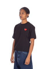 Heart Logo Tee Black / Red
