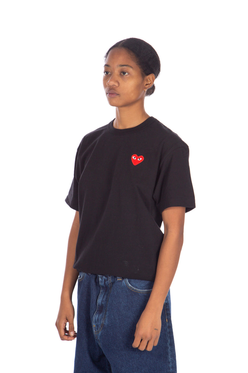 Heart Logo Tee Black / Red