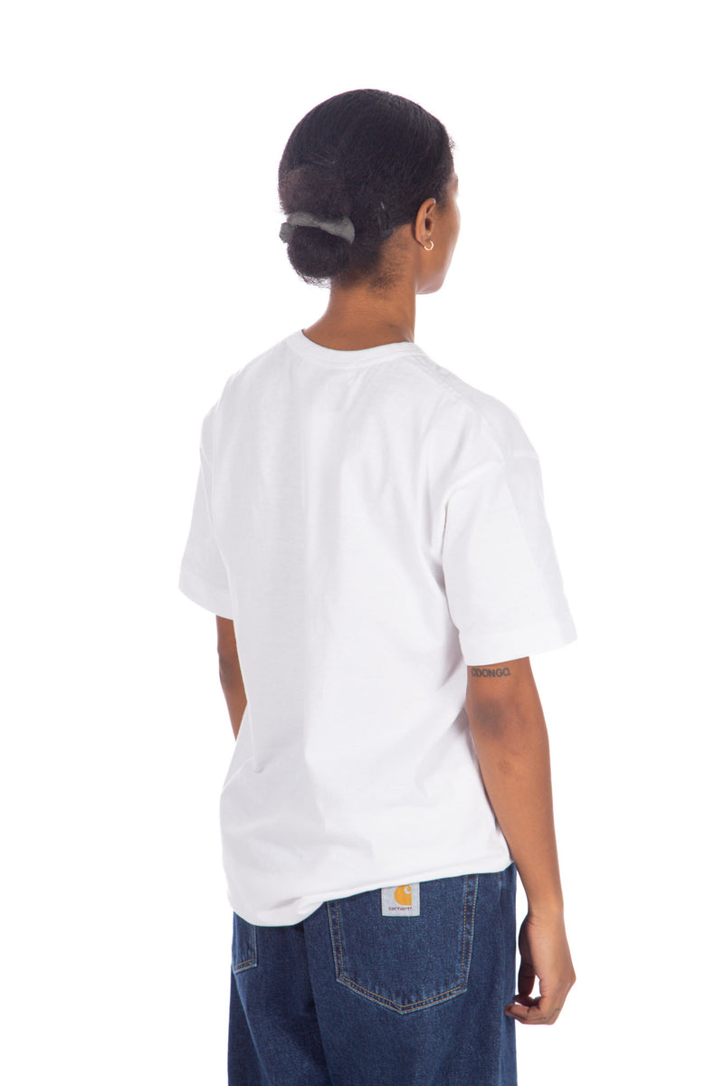White / Black Tee Little Heart