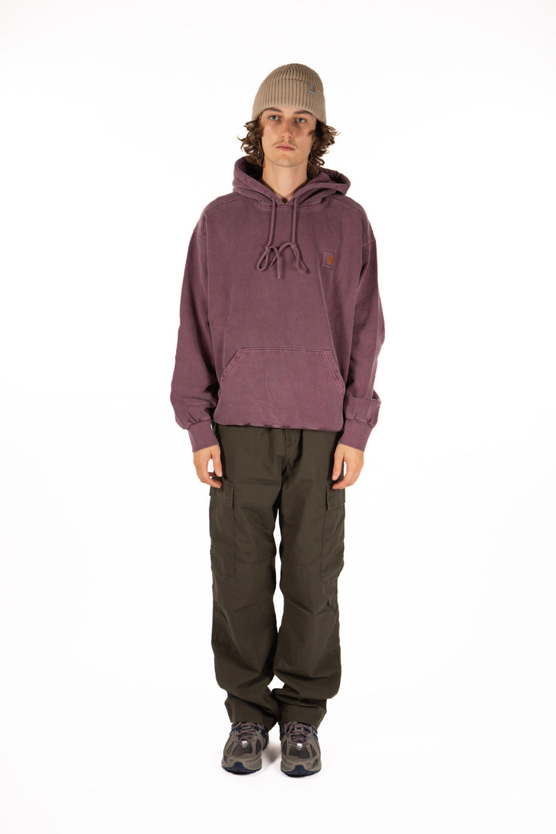Hooded Vista Sweatshirt Dark Plum