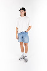 Newel Short Denim Blue