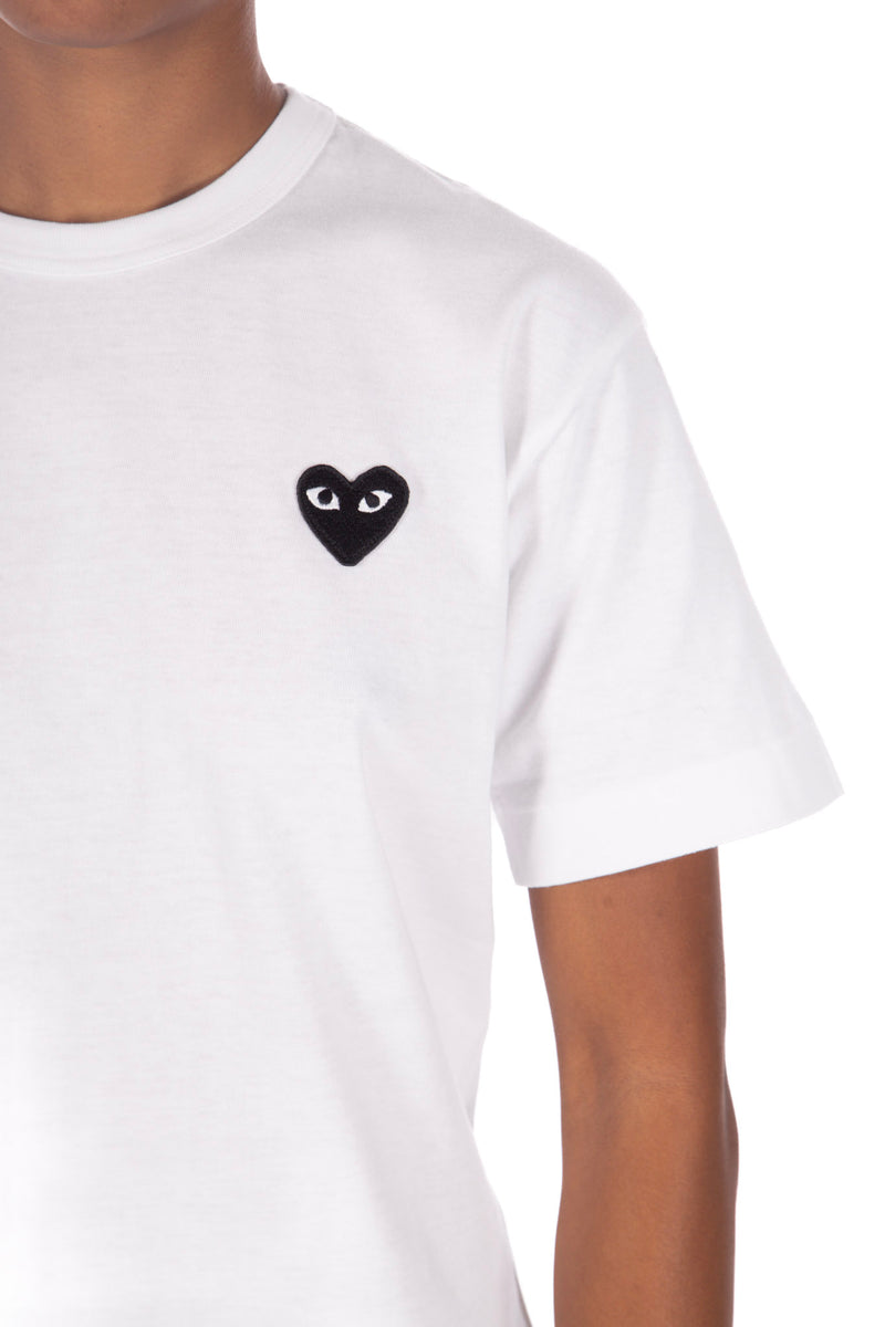 Heart Logo Tee White / Black