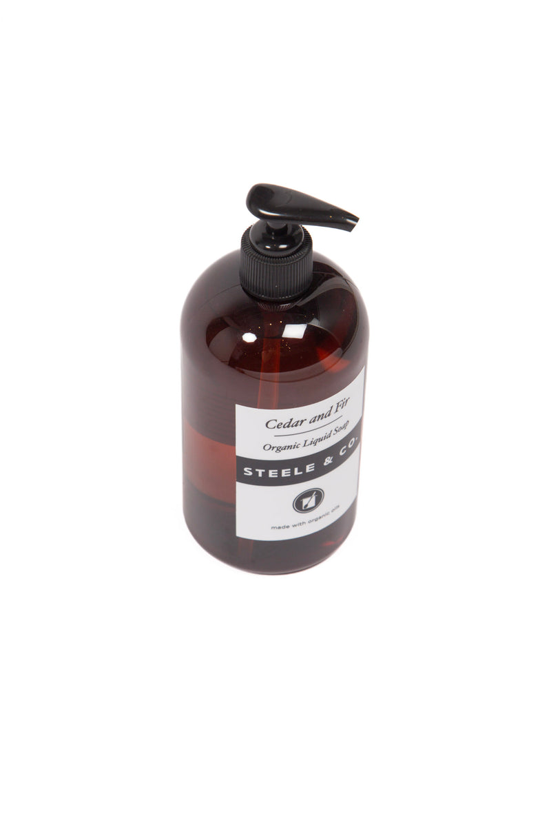 Cedar and Fir Liquid Soap 16 Oz