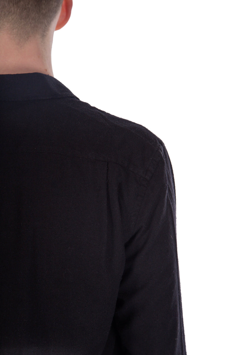 Silk Classic Shirt Black