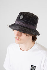 Packable Bucket Hat Reflective Grid