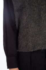 Double Lock Vest Ash Grey