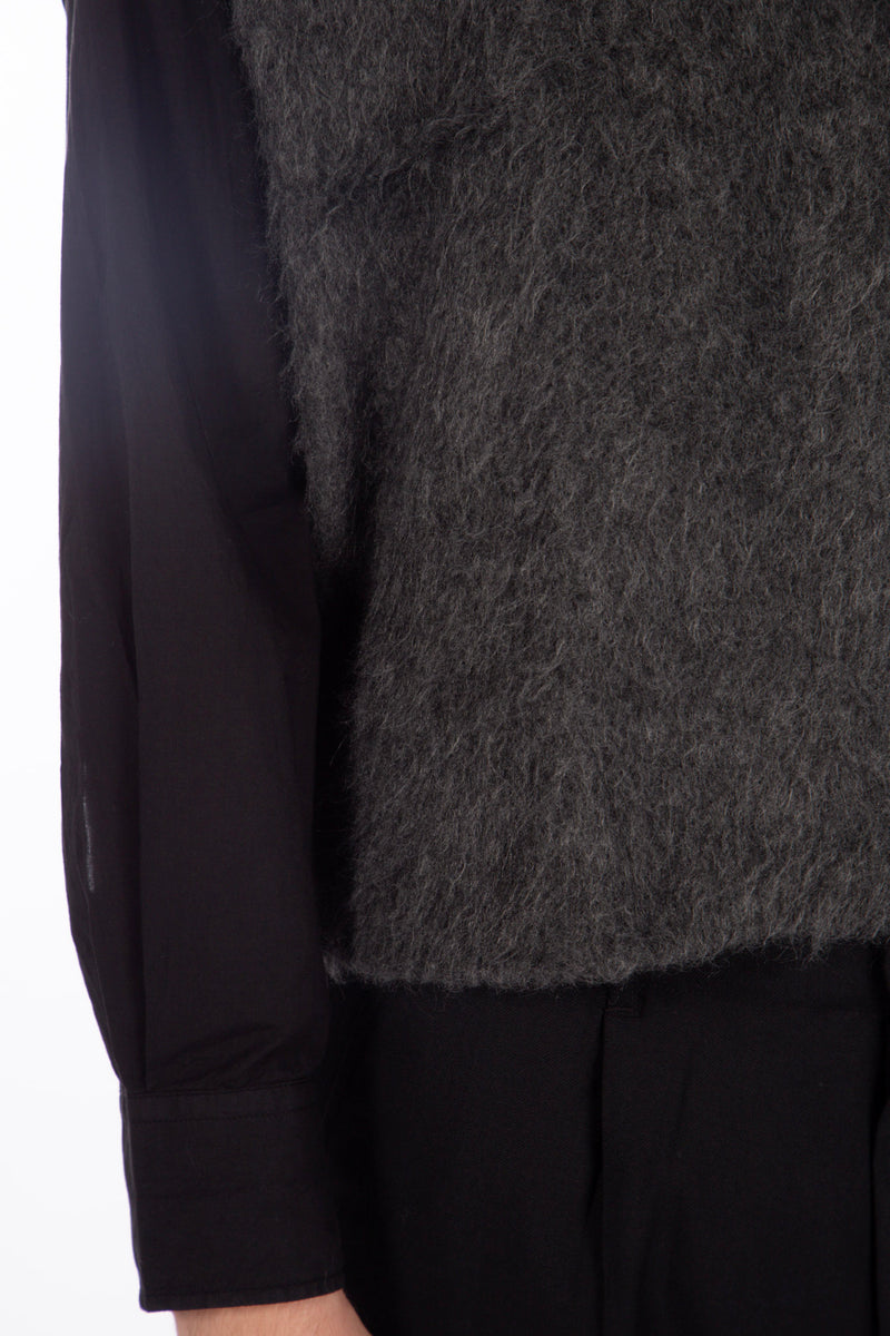Double Lock Vest Ash Grey