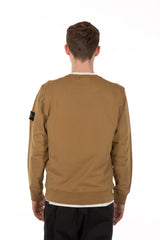 Cotton Fleece Crewneck Brown