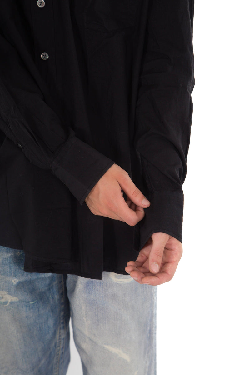 Borrowed BD Shirt Black Voile