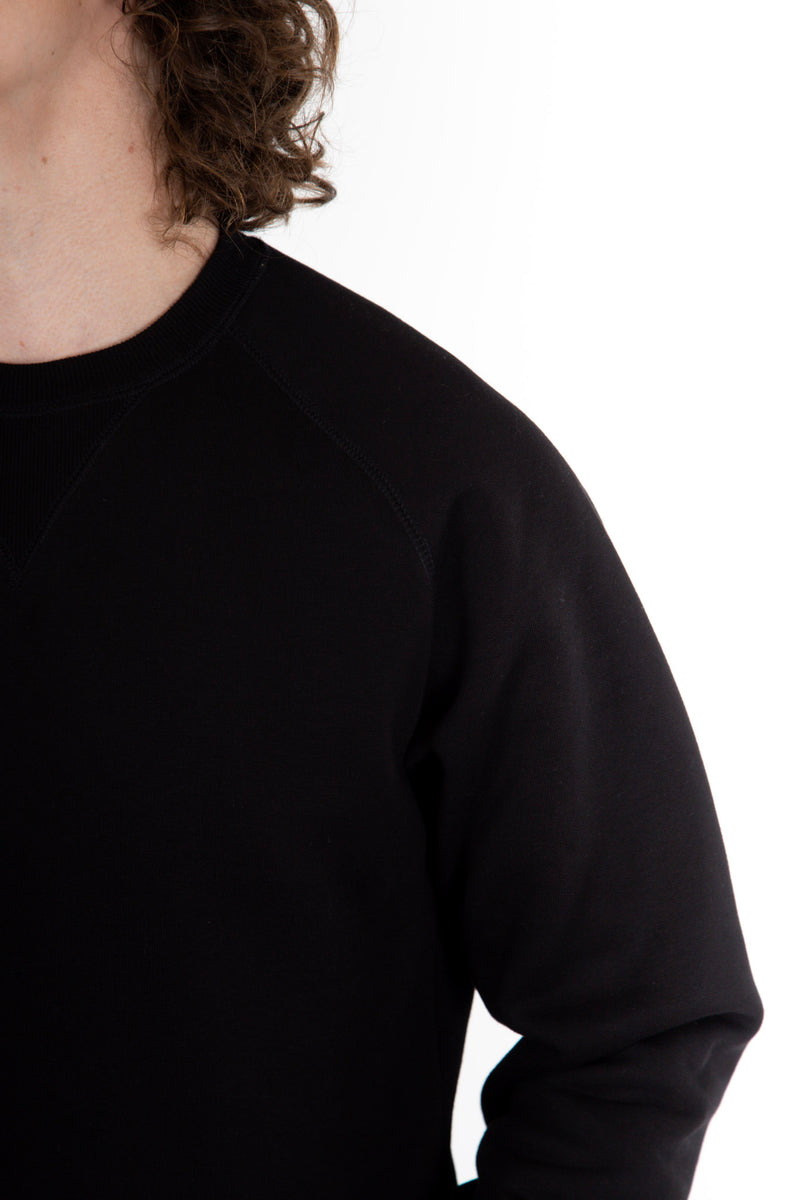 Chase Crewneck Sweater Black