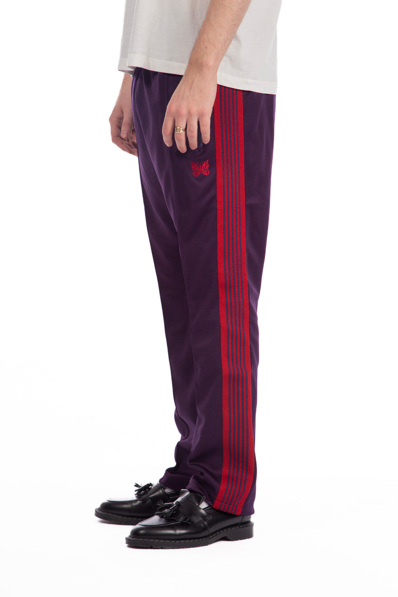 Track Pant Poly Smooth Dark Purple