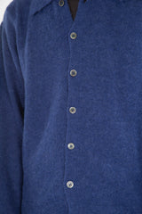 Evening Polo Royal Blue Fuzzy Alpaca