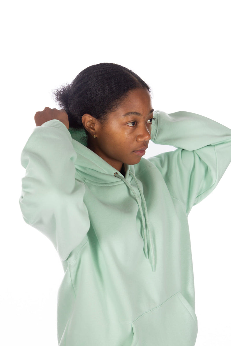 Hooded Chase Sweatshirt Pale Spearmint
