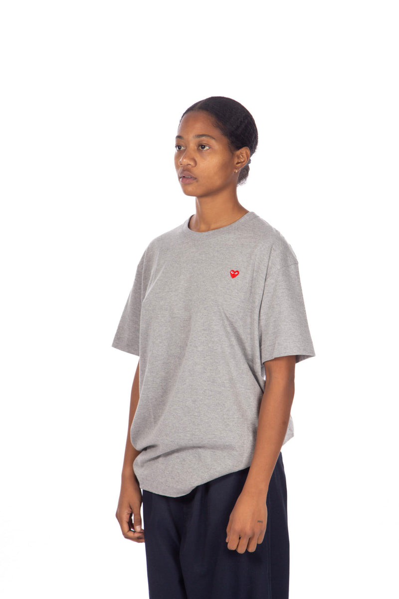 Grey Little Heart Tee