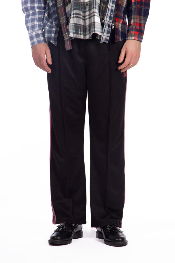 Track Pant Poly Smooth Black