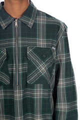 Portland Zip Shirt Green