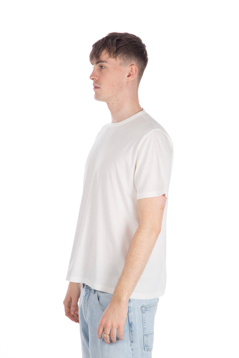New Box T-shirt White Clean Jersey