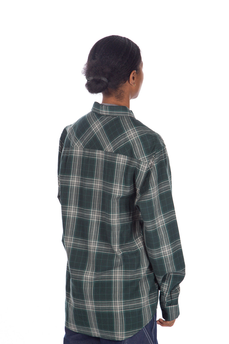 Portland Zip Shirt Green