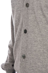 Heart Logo Cardigan Grey / Red x Invader