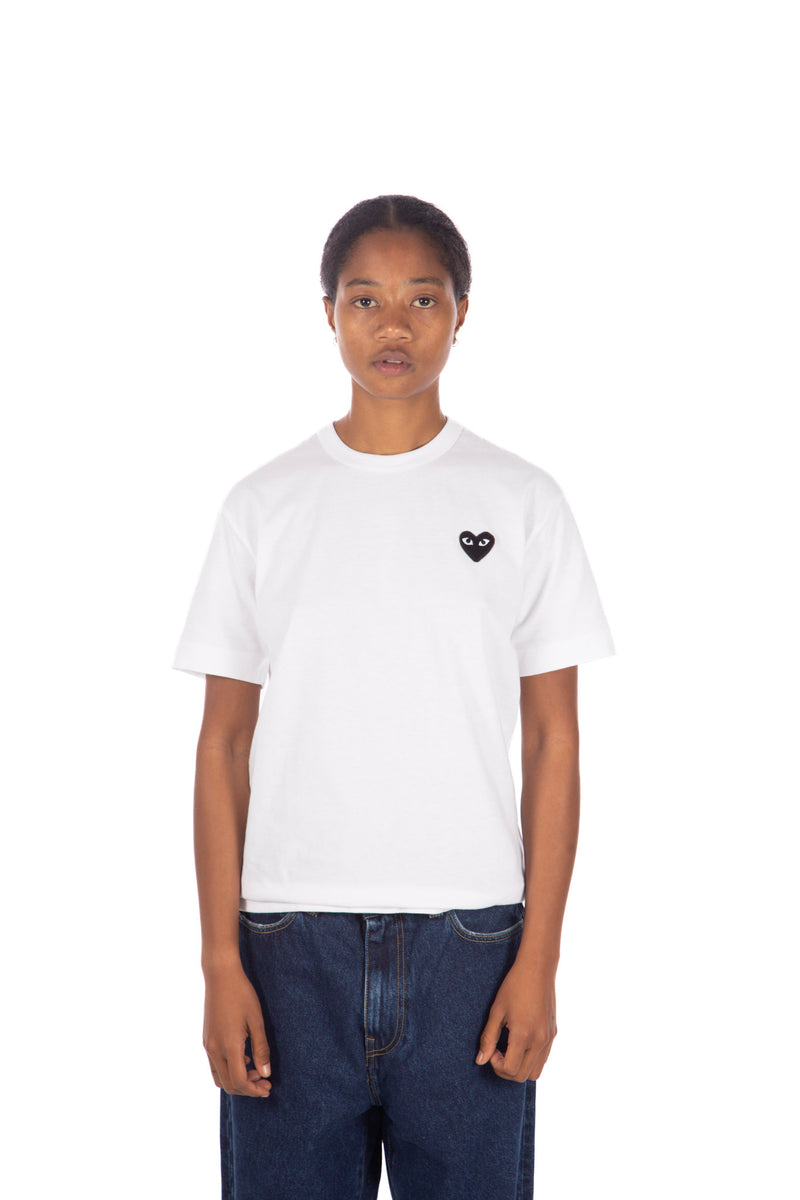 Heart Logo Tee White / Black