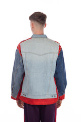 Jean Jacket + Rug Covered Reversible Jacket