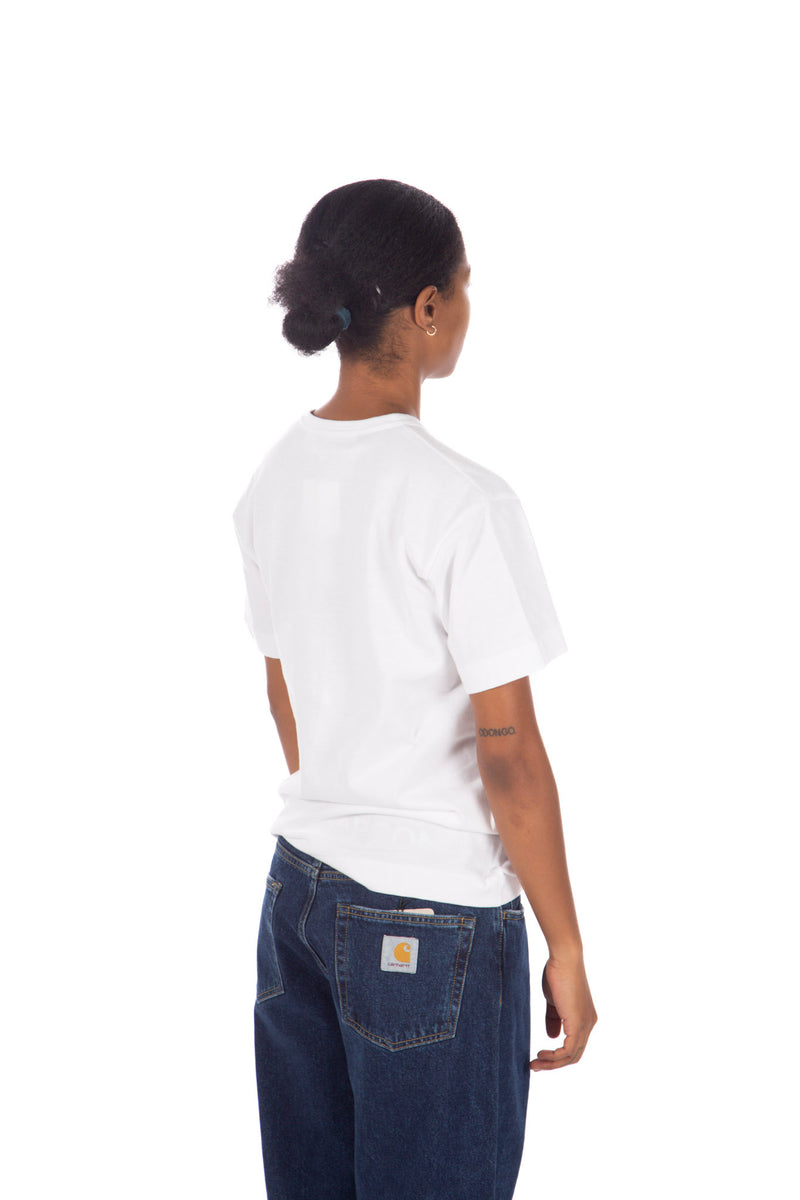 Green Stretch Outline Tee