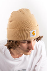 Short Watch Hat Dusty H Brown